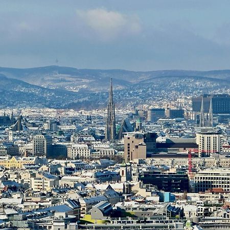 Triiiple Level 31 - Sonnenwohnen Apartment Mit Fantastischem Ausblick Und Parkplatz Vienna Luaran gambar
